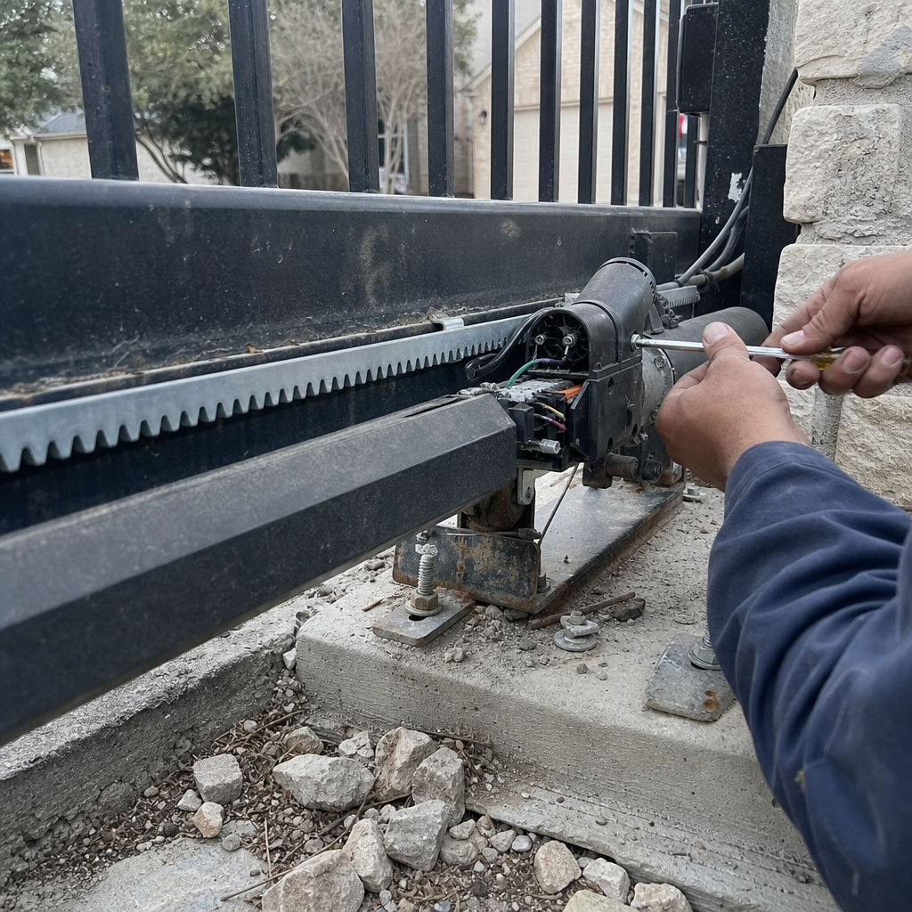 Gate Repair job in Lackland Air Force Base — photo 4